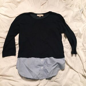 Loft two layered blouse